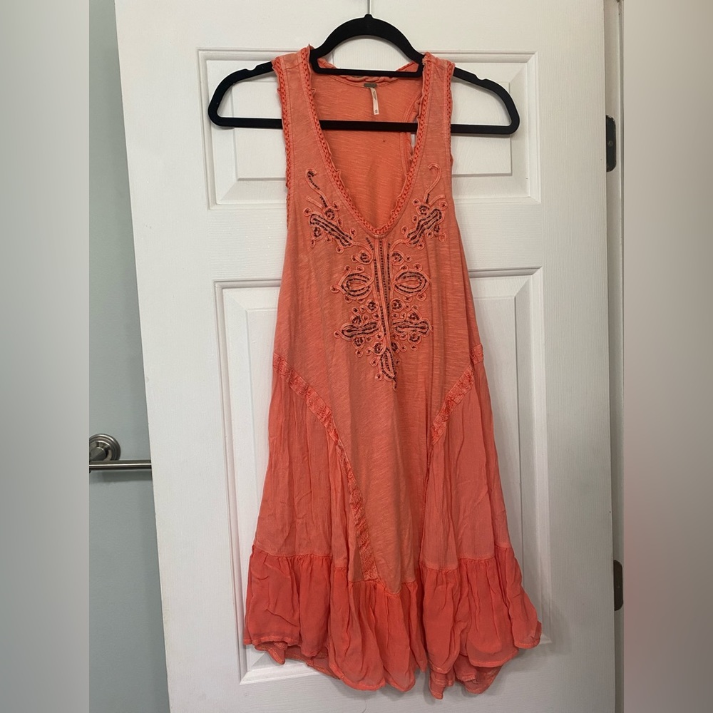Free People Racerback Beaded Dress / Tunic